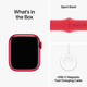 Apple Watch S9 GPS Alu 41mm Sportband S/M (product)red
