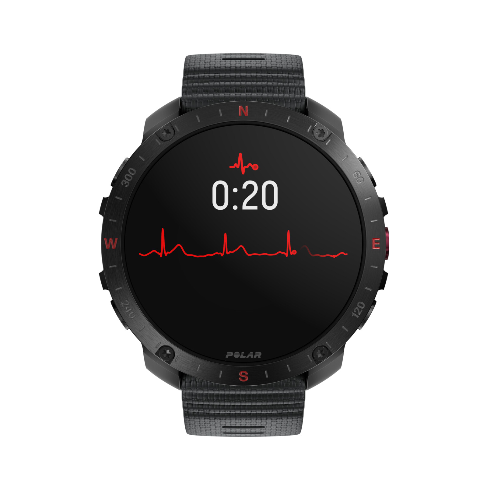 Polar Grit X2 Pro Hook-Loop schwarz