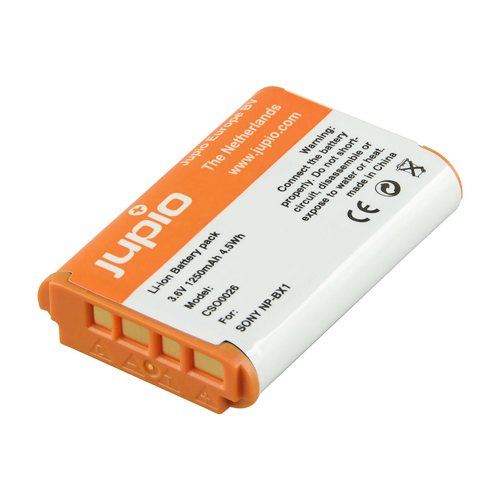 Jupio Compact USB Double-Sided Charger + 2x Sony NP-BX1