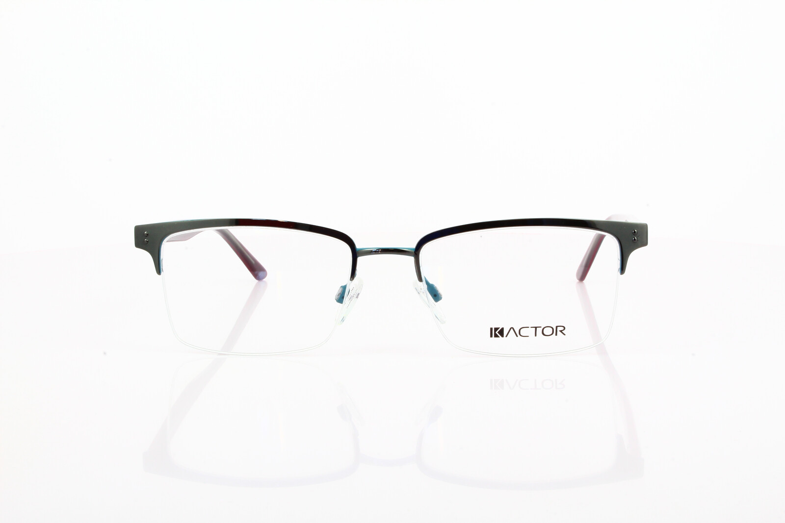 K-Actor KV 530 C03 Herrenbrille Halbrand Metall
