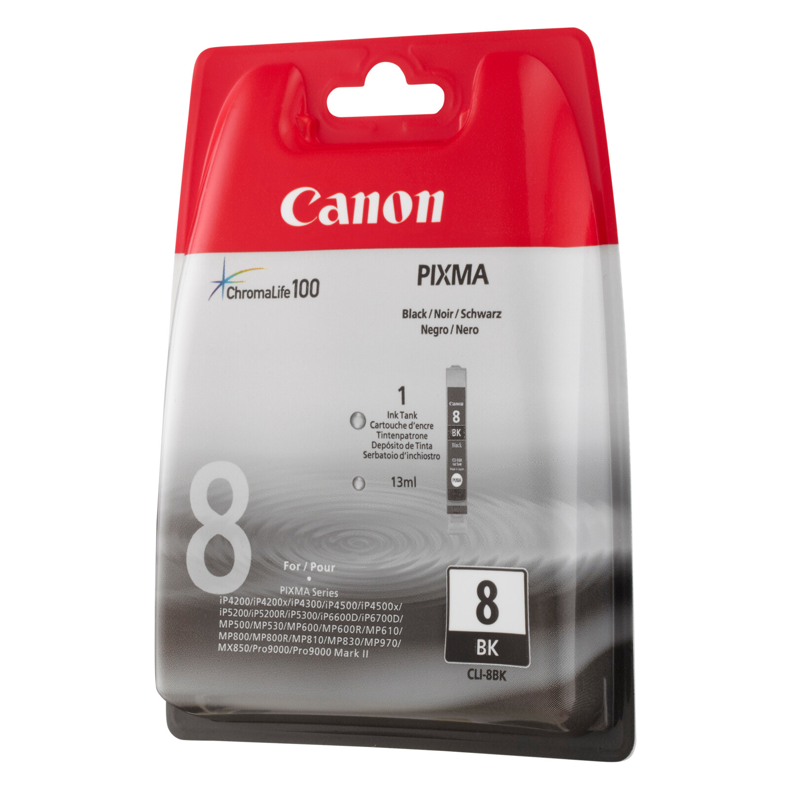 Canon CLI-8BK Tinte black 13ml