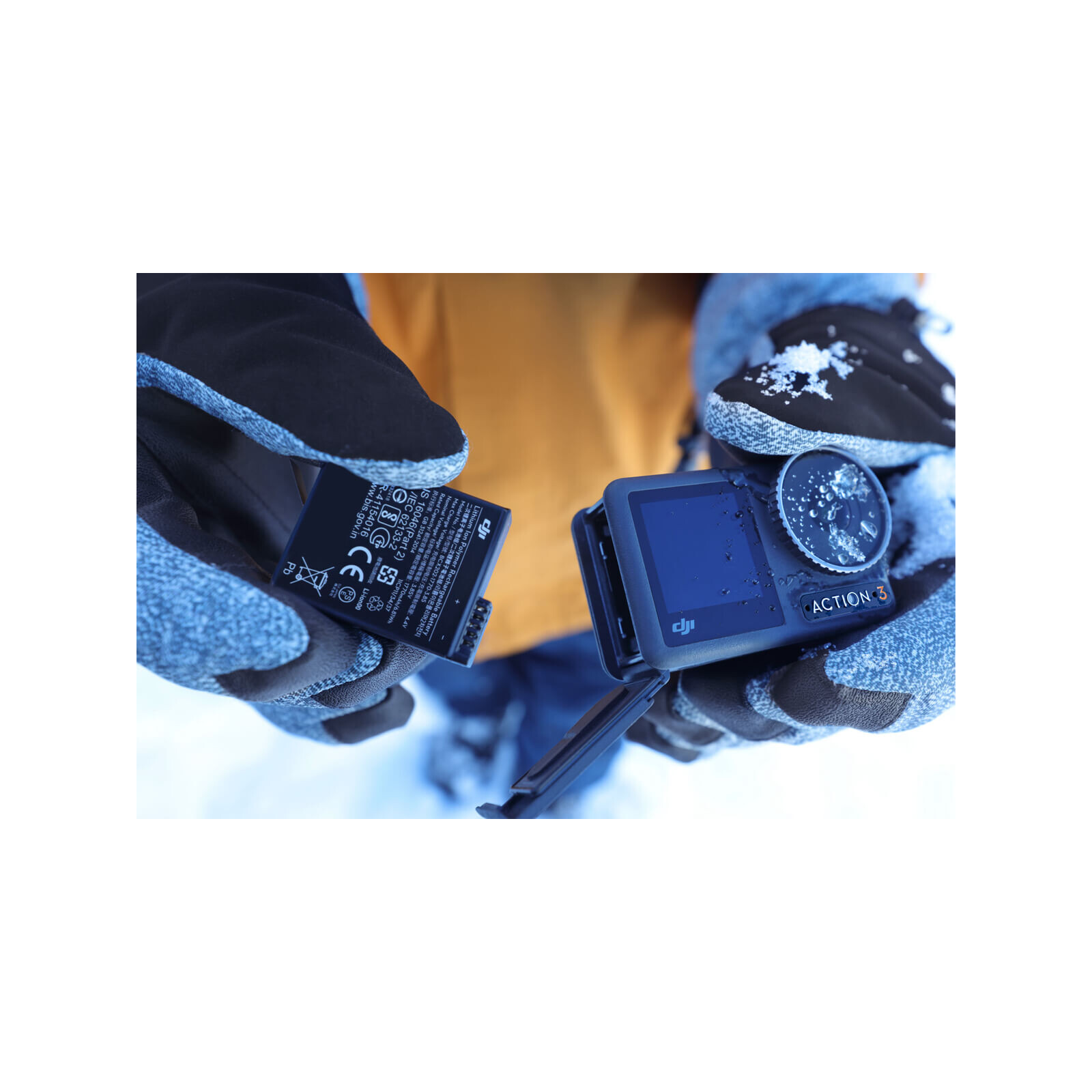 DJI Osmo Action 3 Extremer Akku