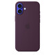  Apple iPhone 16 Plus Silikon Case mit Magsafe plum 