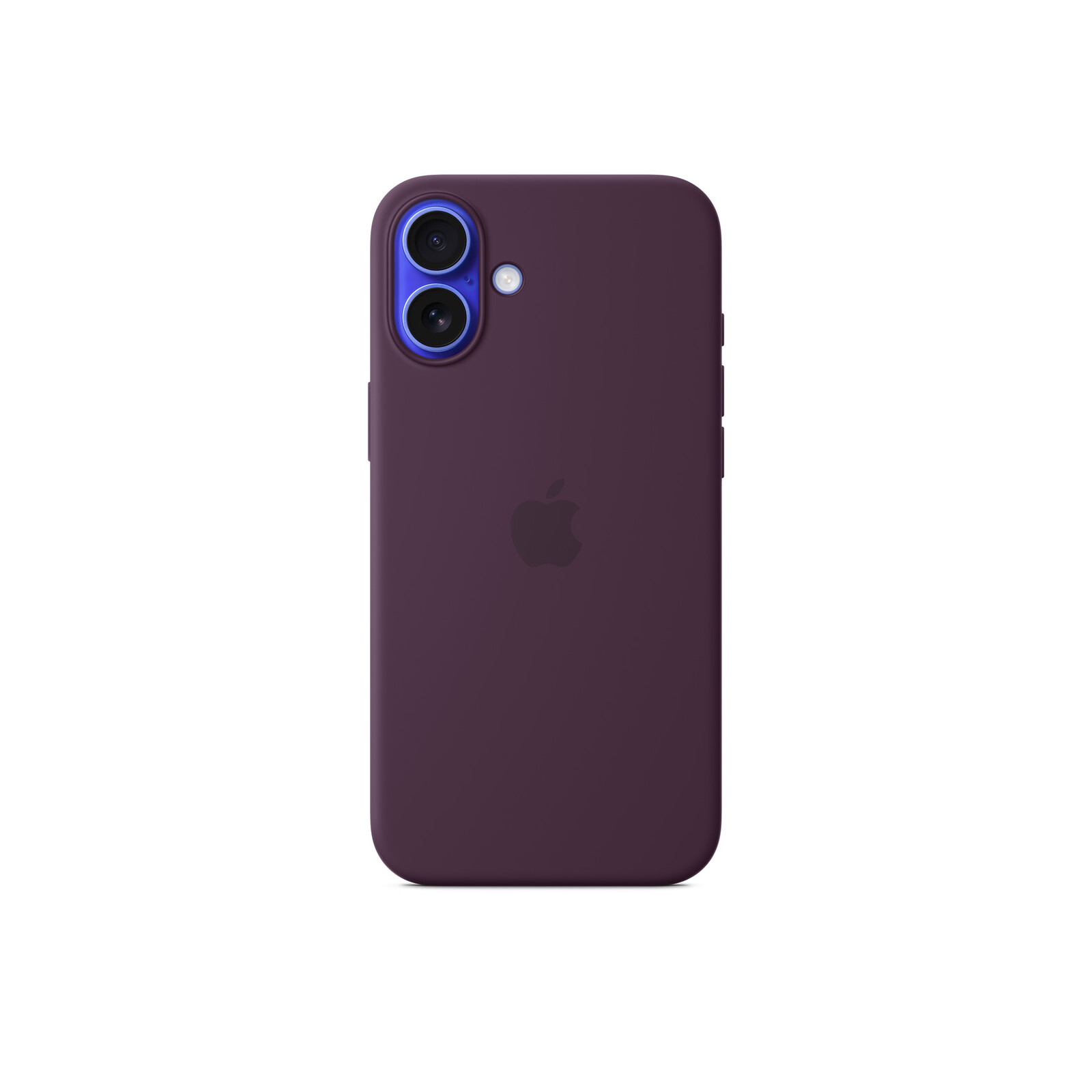  Apple iPhone 16 Plus Silikon Case mit Magsafe plum 