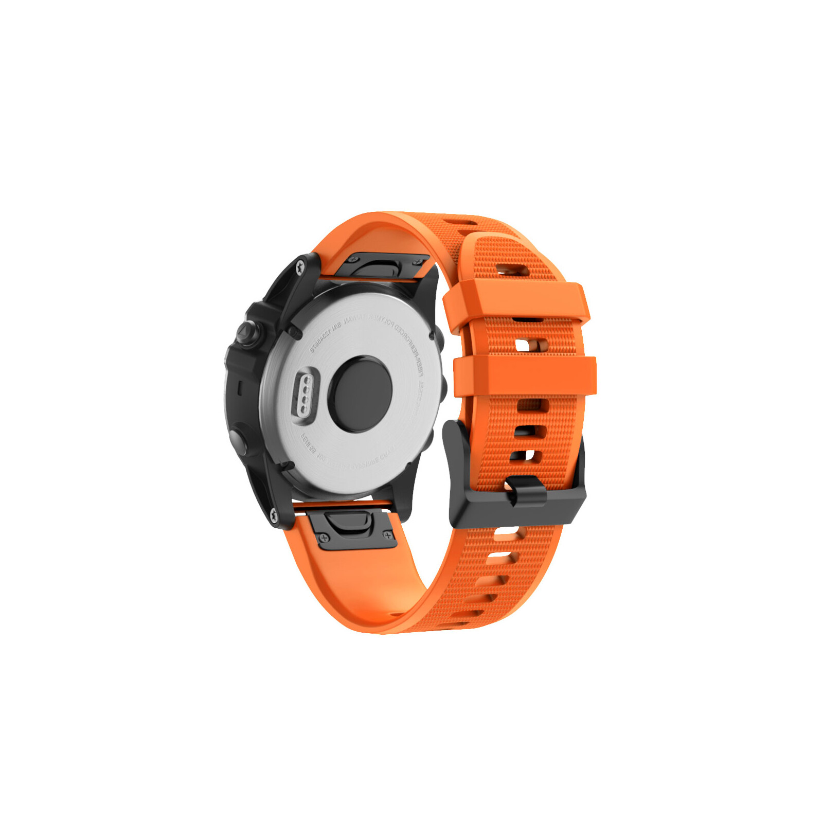 Mika Uhrenarmband Garmin Quick Silikon 26mm orange