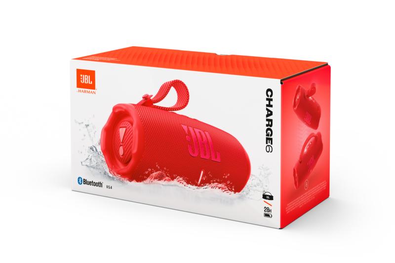 JBL Charge 6 Bluetooth-Lautsprecher rot
