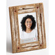 Bilderrahmen Dupla Portrait 10x15cm Holz wei&szlig;/natur