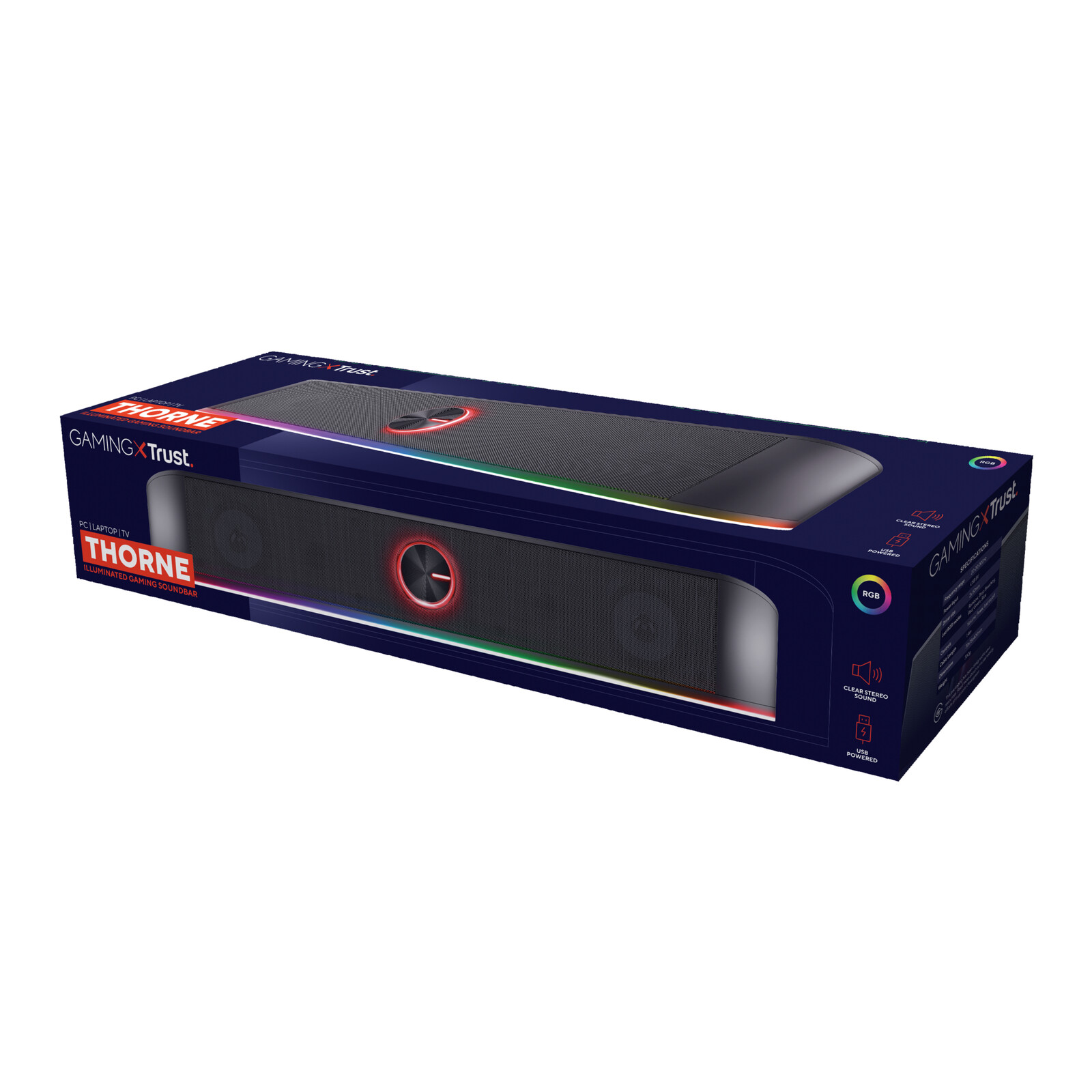 Trust GXT619 Thorne RGB LED Soundbar