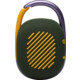JBL Clip4 Bluetooth-Lautsprecher mit Karabinerhaken grün