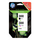 HP 300 Tinte black + color