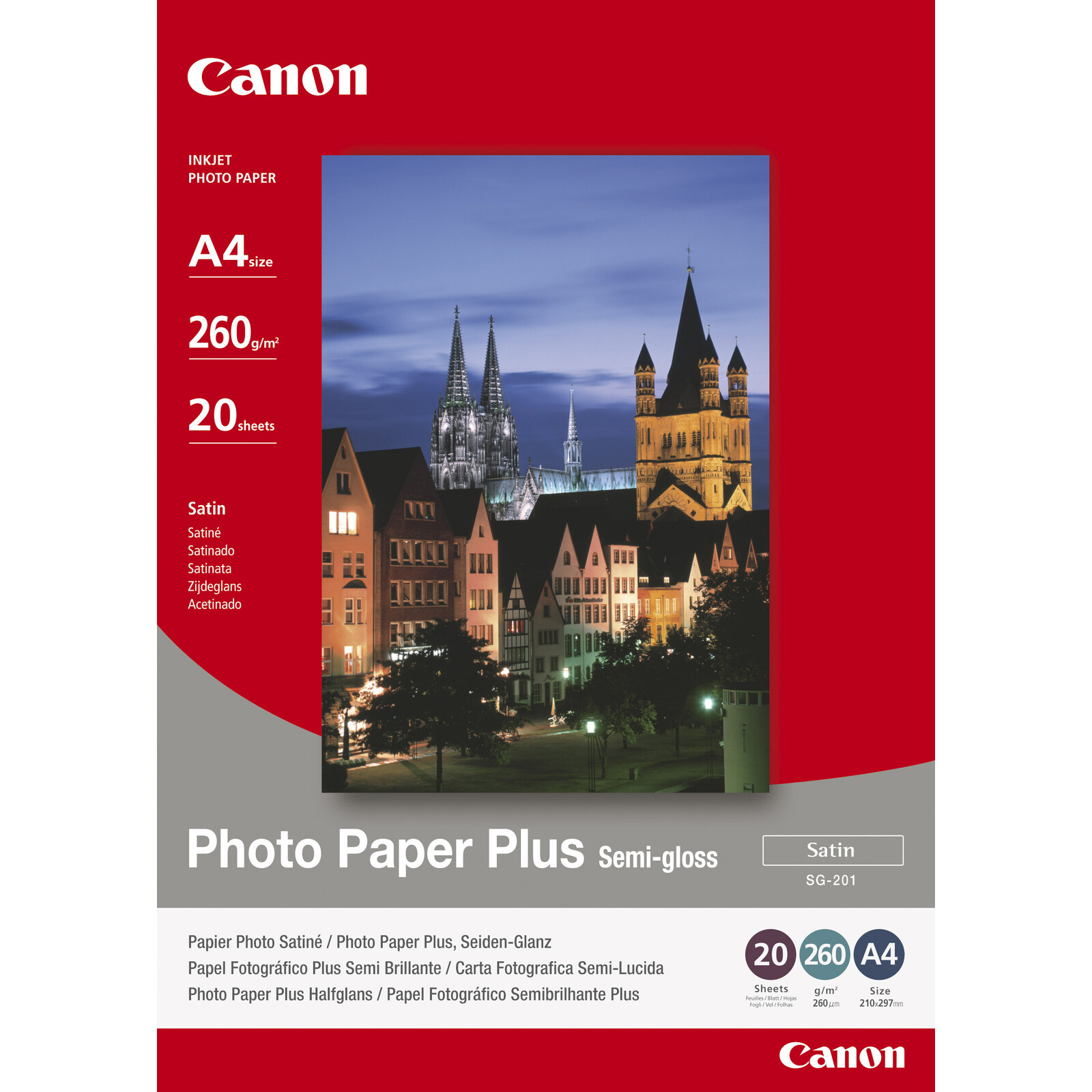 Canon SG-201 A4 20Bl 260g semigloss