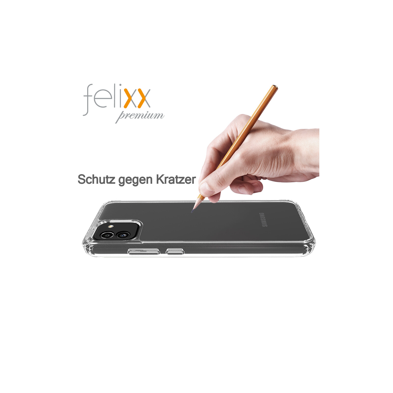 Felixx Back Hybrid Samsung Galaxy A03 clear