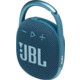 JBL Clip4 Bluetooth-Lautsprecher mit Karabinerhaken blau
