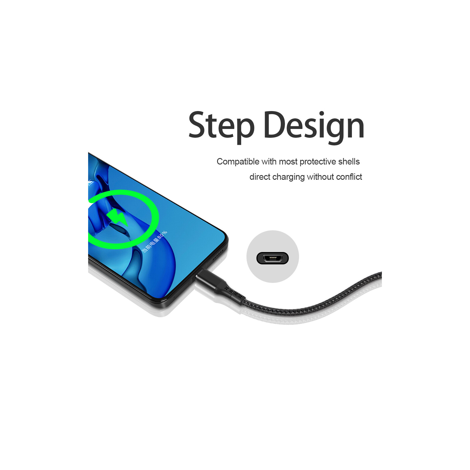 felixx PD Nylon Kabel USB-C auf USB-C 240W/100cm