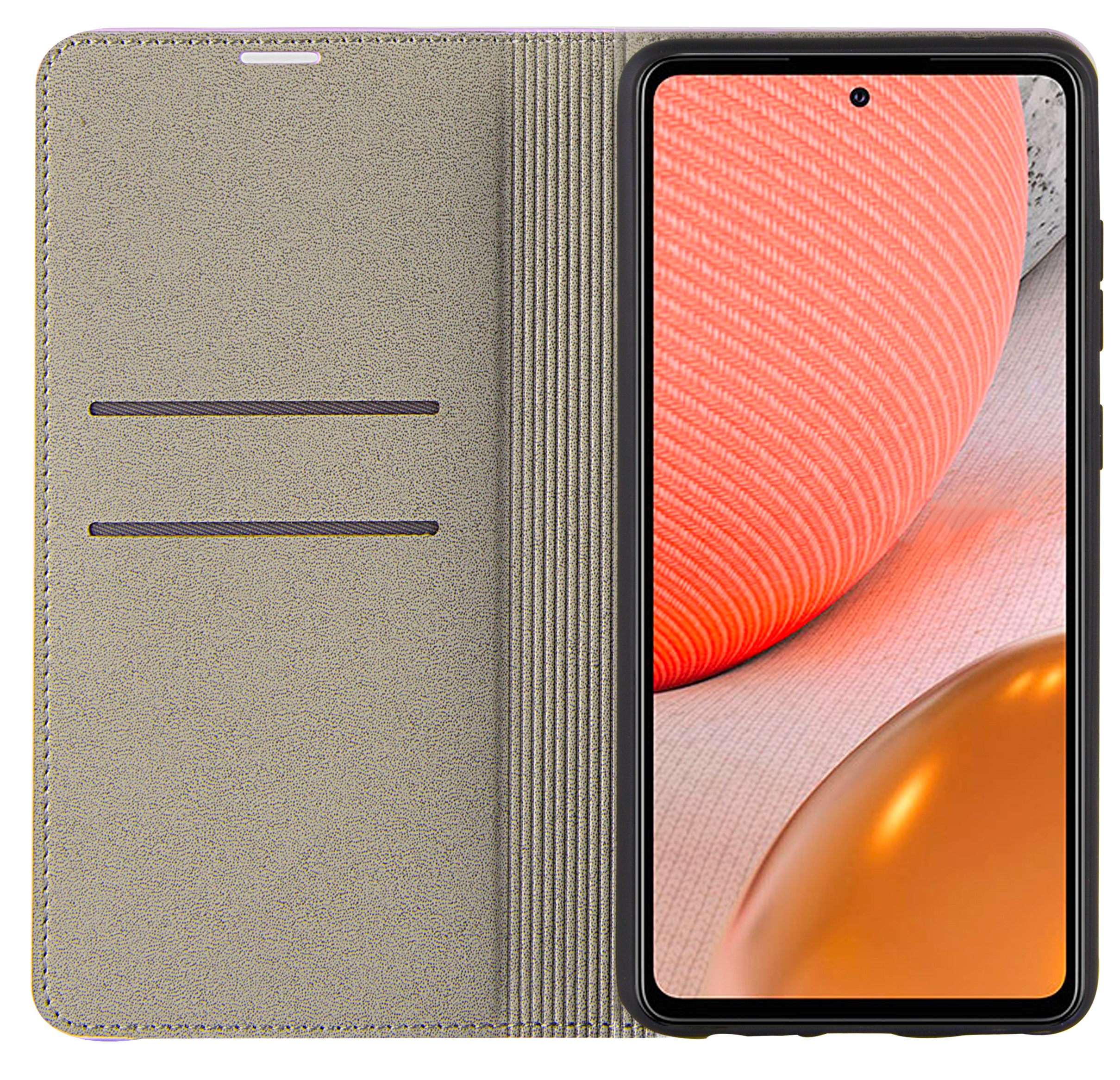 Felixx Book Firenze Samsung Galaxy A32 lila-rosa