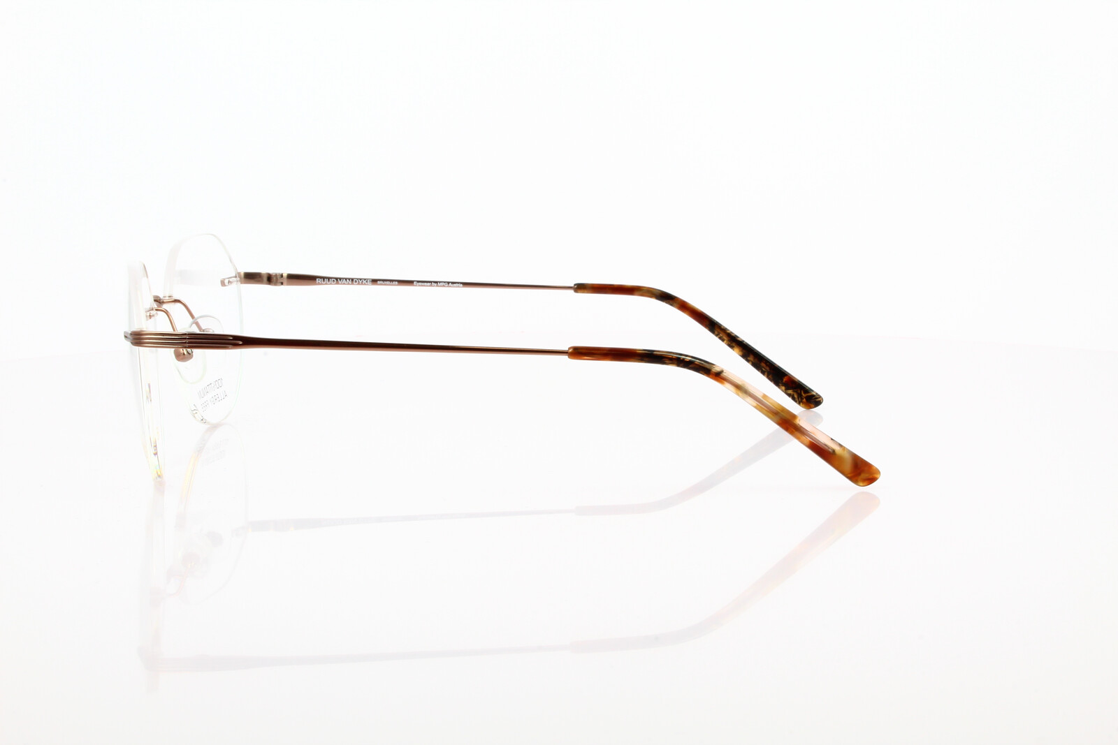 Ruud van Dyke 1129T-3H Ramenlos Randlosbrille