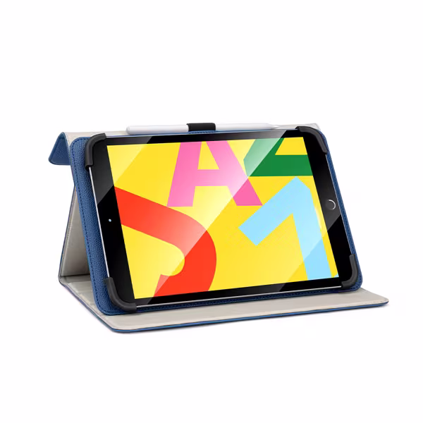 felixx Univ. Tab Case 10-11" Blue drehb. Stand + Stifth.