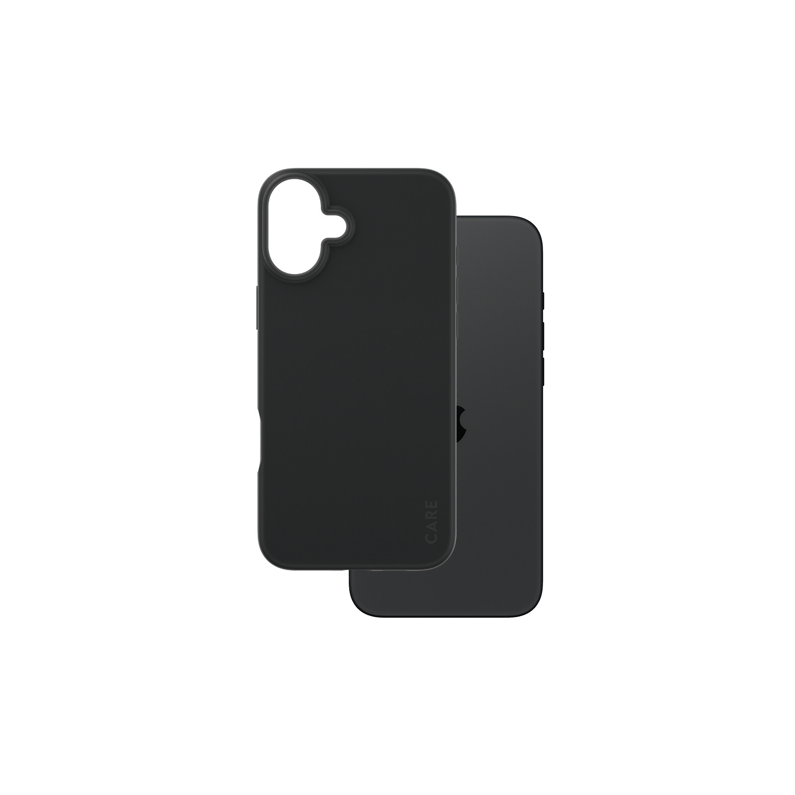 Care Back Cover Fashion Apple iPhone 16 Plus schwarz
