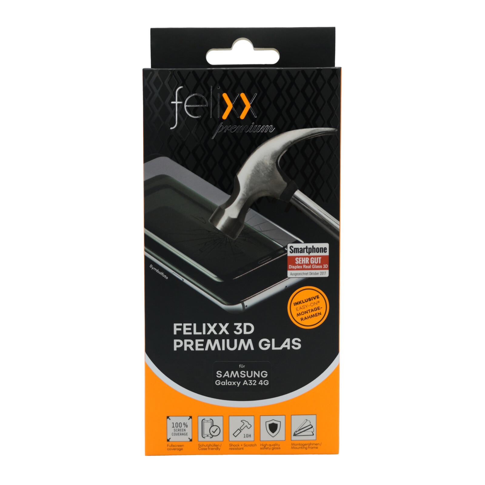 Felixx Glas Premium Full 3D Samsung Galaxy A32 4G