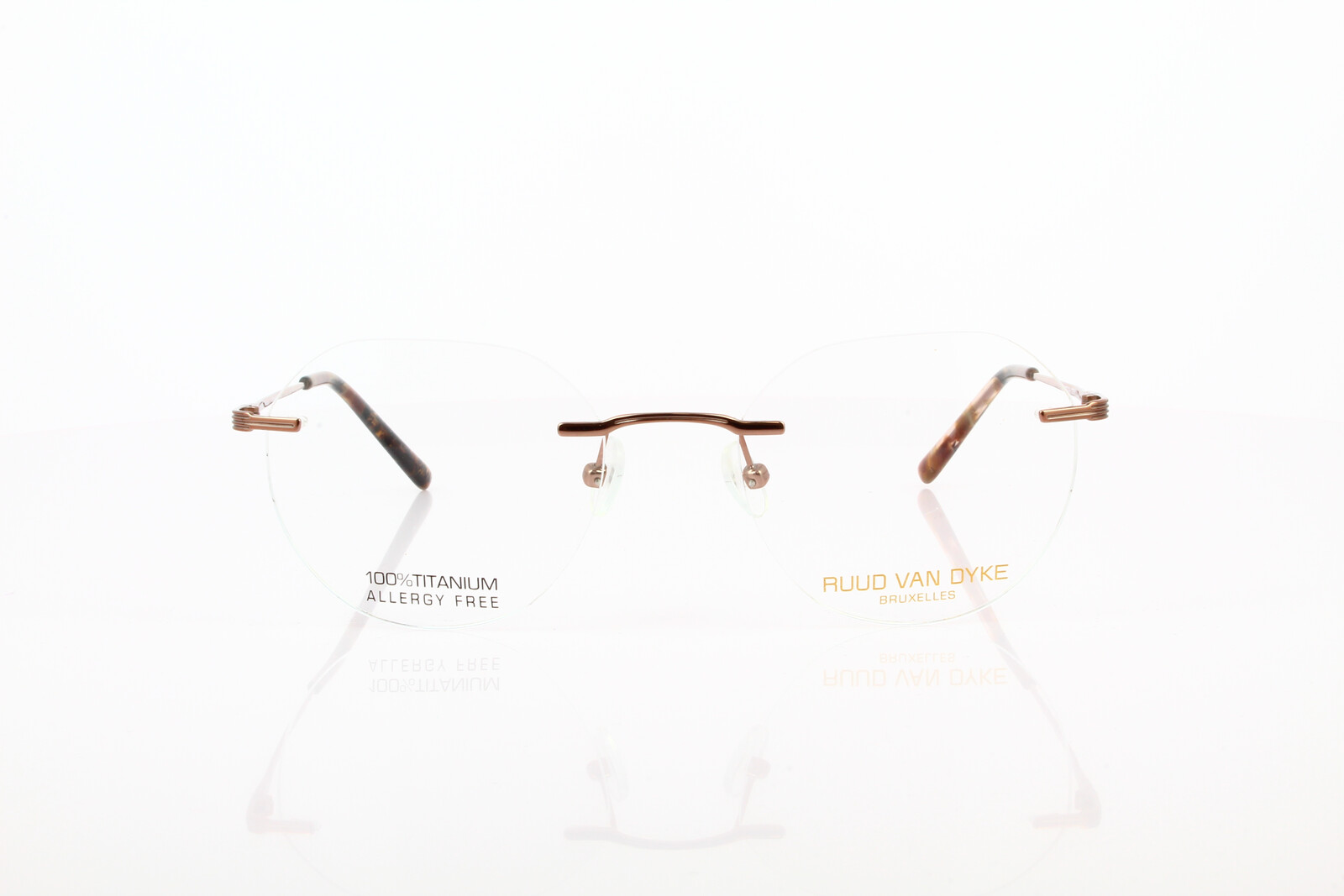 Ruud van Dyke 1129T-3H Ramenlos Randlosbrille