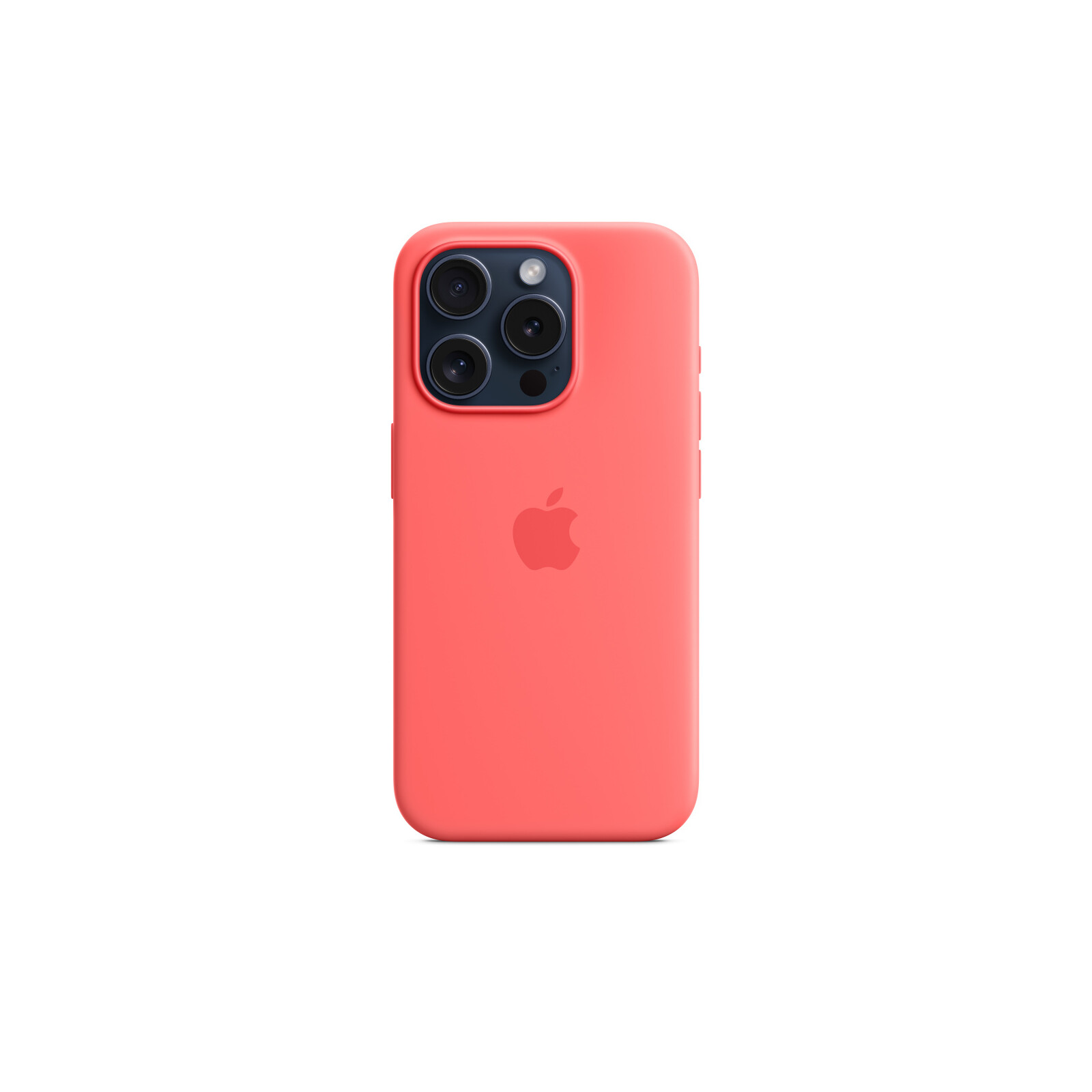 Apple iPhone 15 Pro Silikon Case mit MagSafe guava