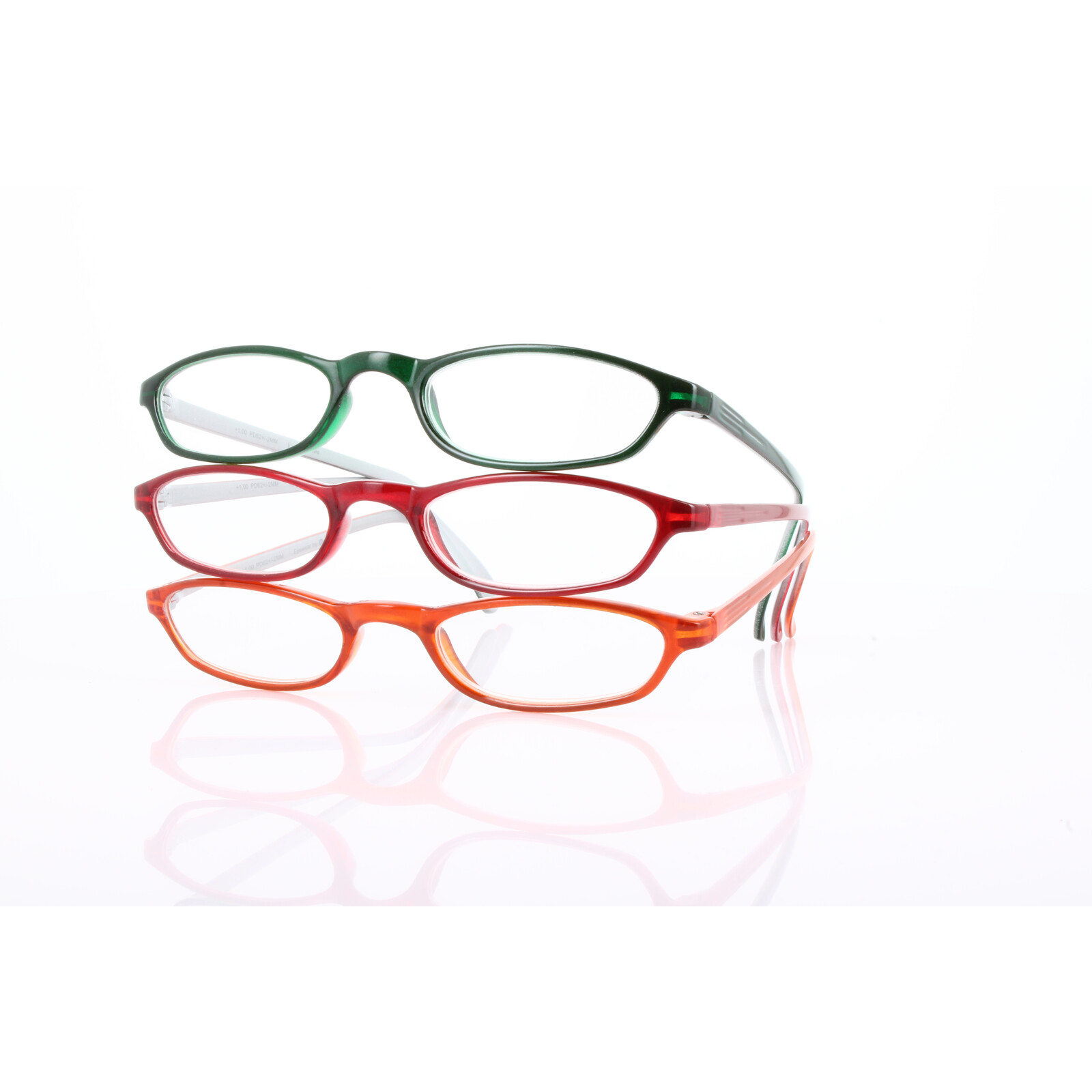 Lesehilfen Dreierset Bunt +3.5