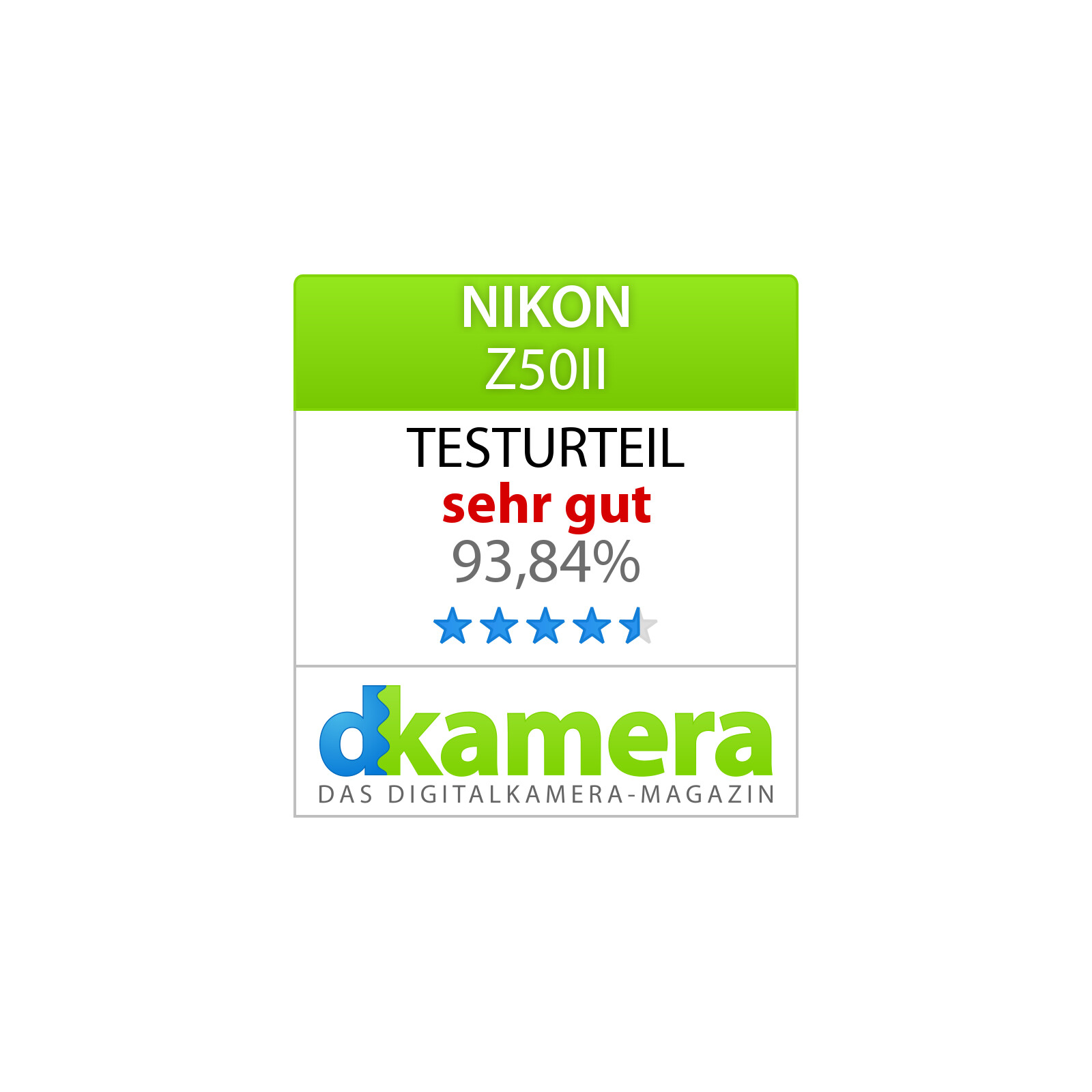 Nikon Z50II Kit DX 16-50/3,5-6,3 VR