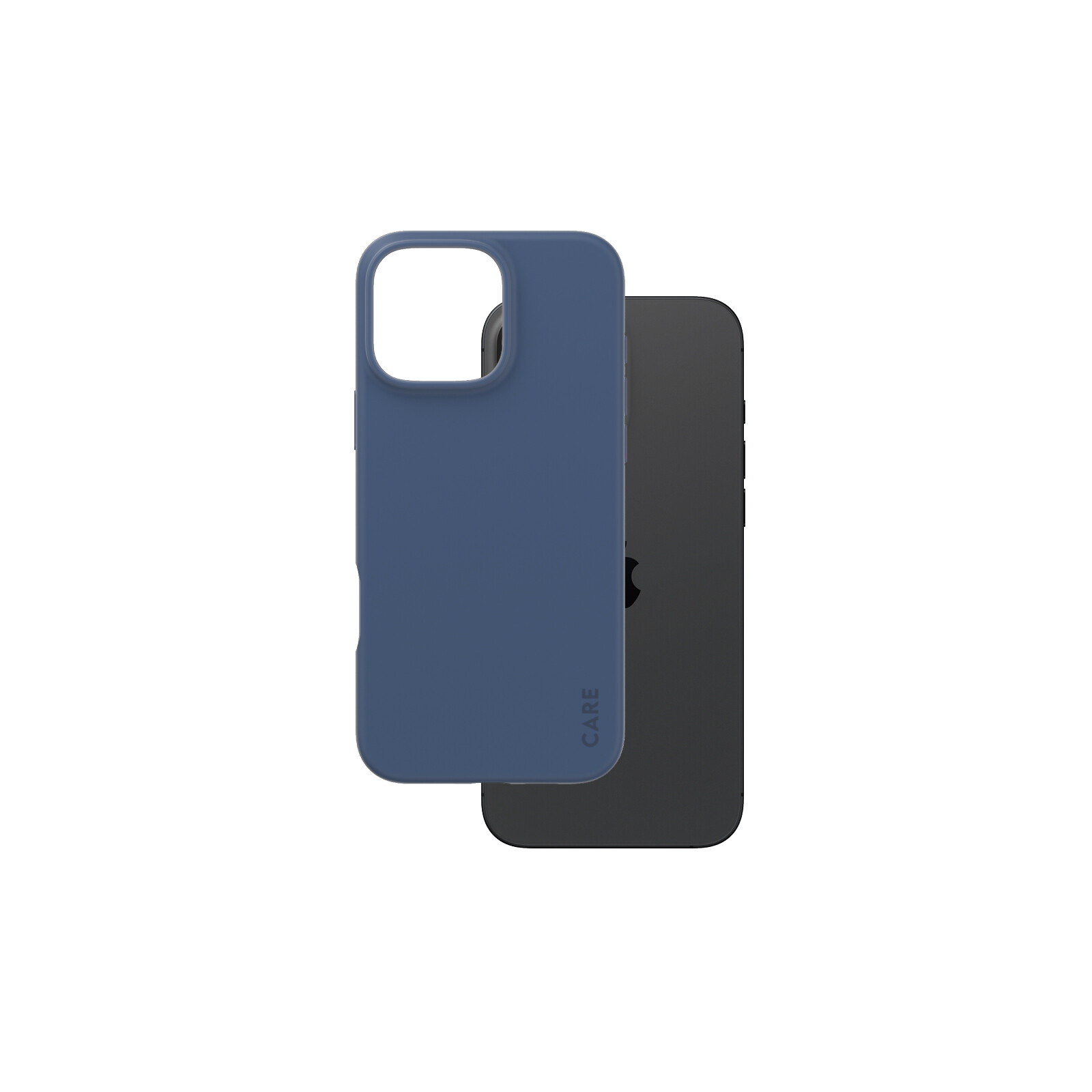 Care Back Cover Fashion Apple iPhone 16 Pro Max blau