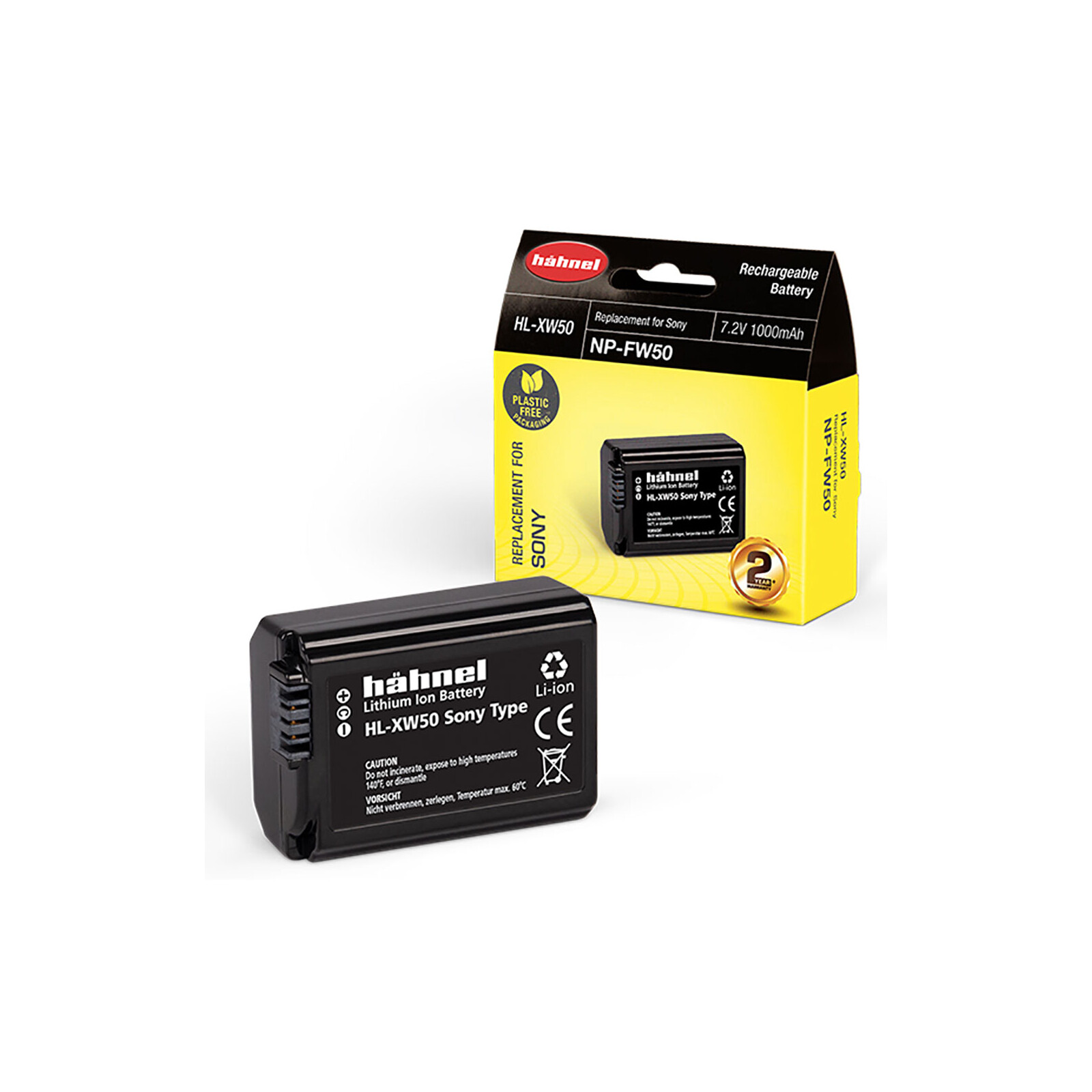 Hähnel Sony NP-FW50 Akku
