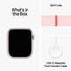 Apple Watch S9 GPS Alu rosé 41mm Sport Loop hellrosa
