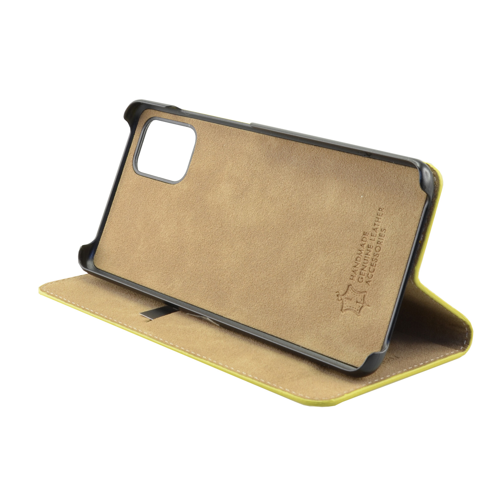 Galeli Booktasche MARC Samsung Galaxy A71 light lemon