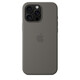 Apple iPhone 16 Pro Max Silikon Case mit Magsafe stone gray