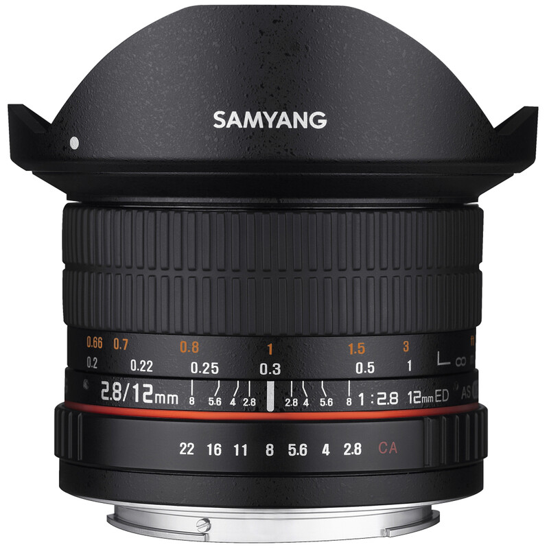 Samyang MF 12/2,8 Fisheye DSLR Canon EF