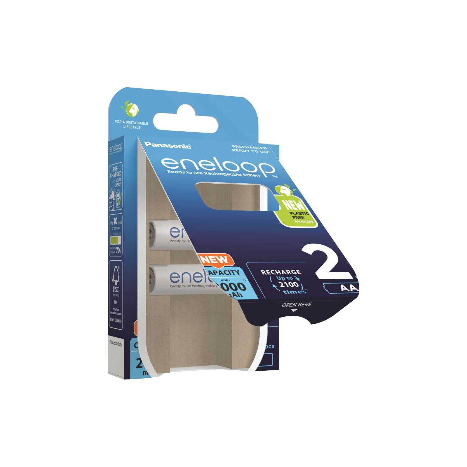 Eneloop AA 2000mAh 2er Blister 