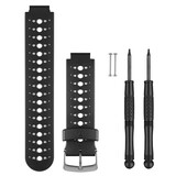 Garmin FR 230/235/630 Ersatzband Black/White Garmin FR 230/235/630 Ersatzband Black/White