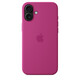  Apple iPhone 16 Plus Silikon Case mit Magsafe fuchsia 