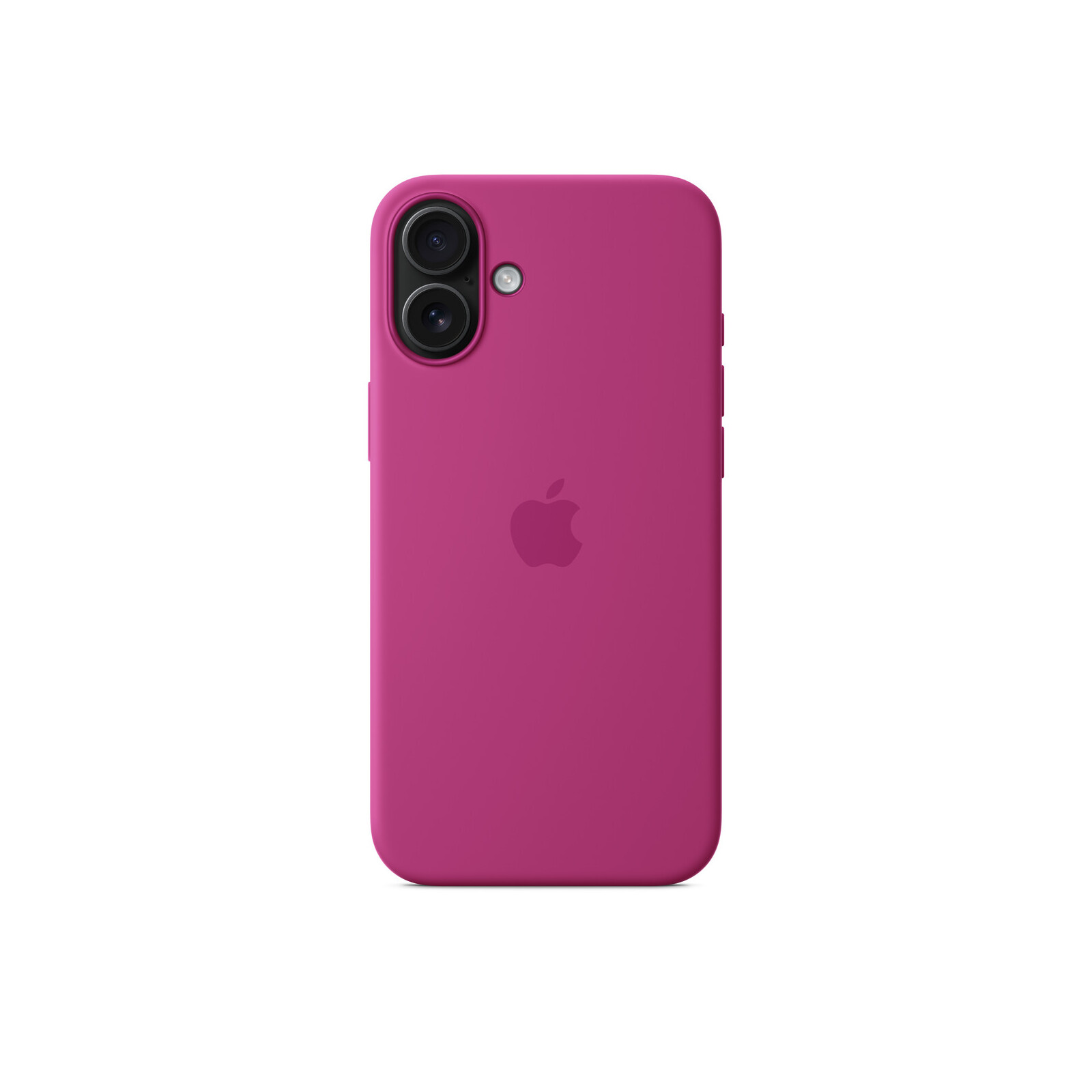  Apple iPhone 16 Plus Silikon Case mit Magsafe fuchsia 