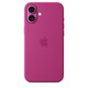  Apple iPhone 16 Plus Silikon Case mit Magsafe fuchsia 
