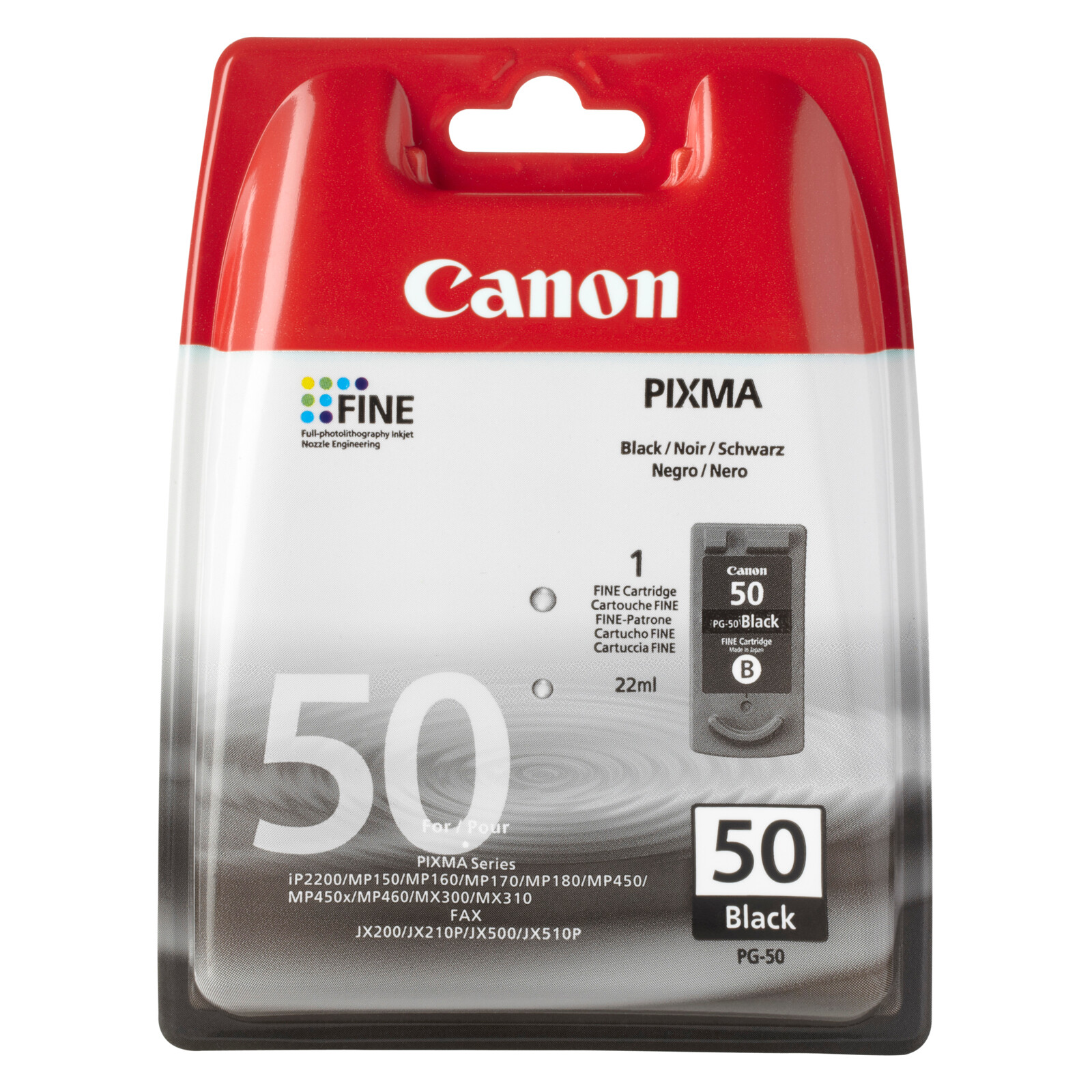 Canon PG-50 Tinte black 22ml