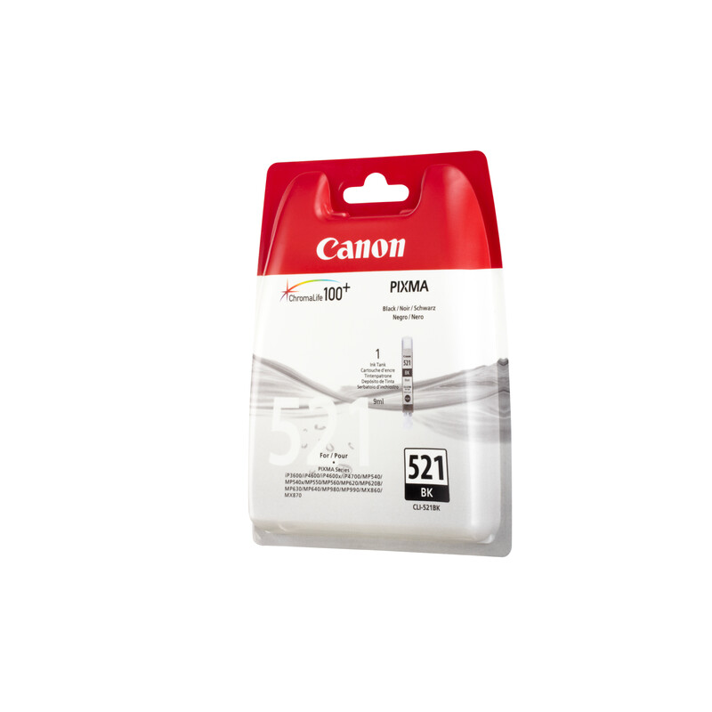 Canon CLI-521 Tinte black 9ml