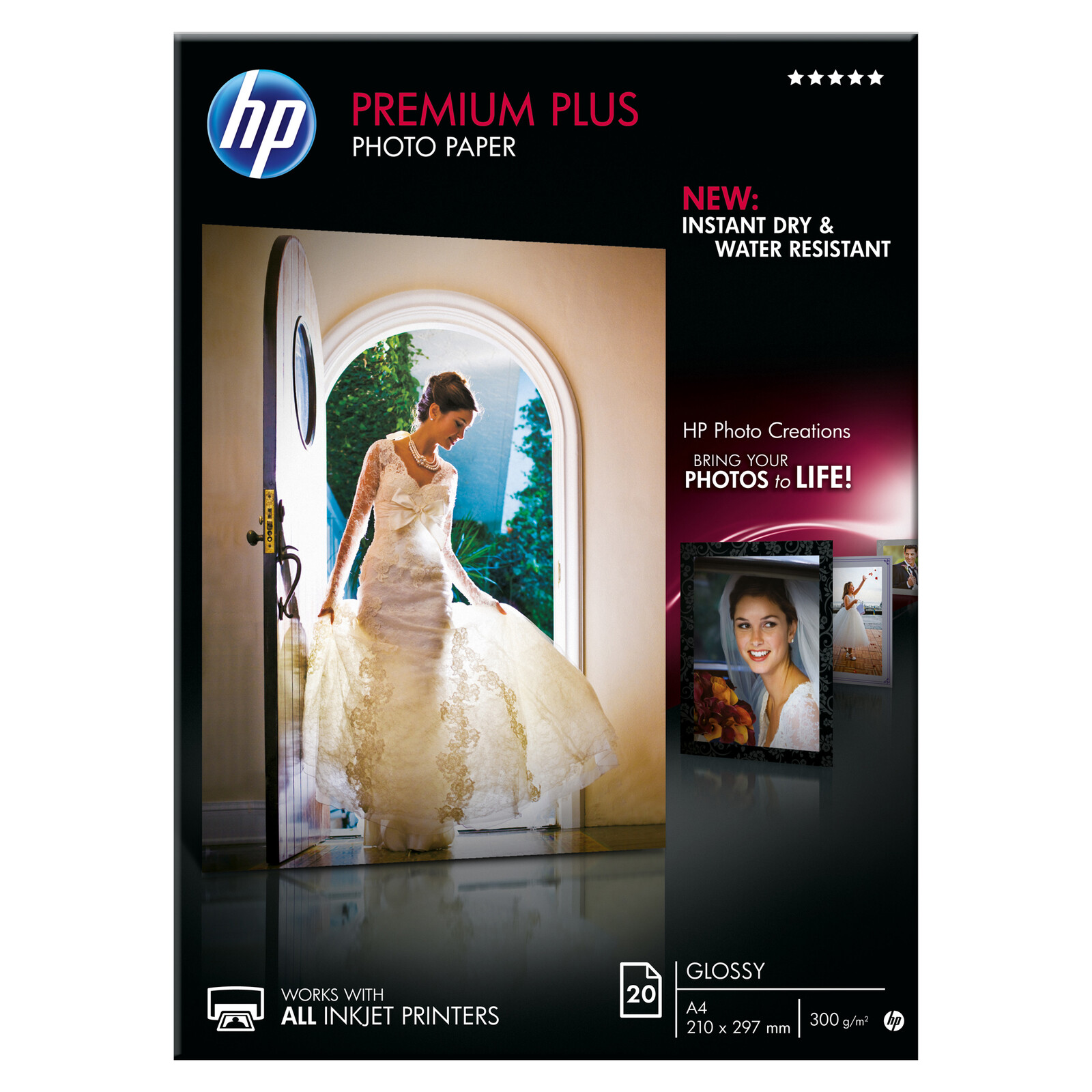 HP CR672A A4 glossy 20 Blatt 300g