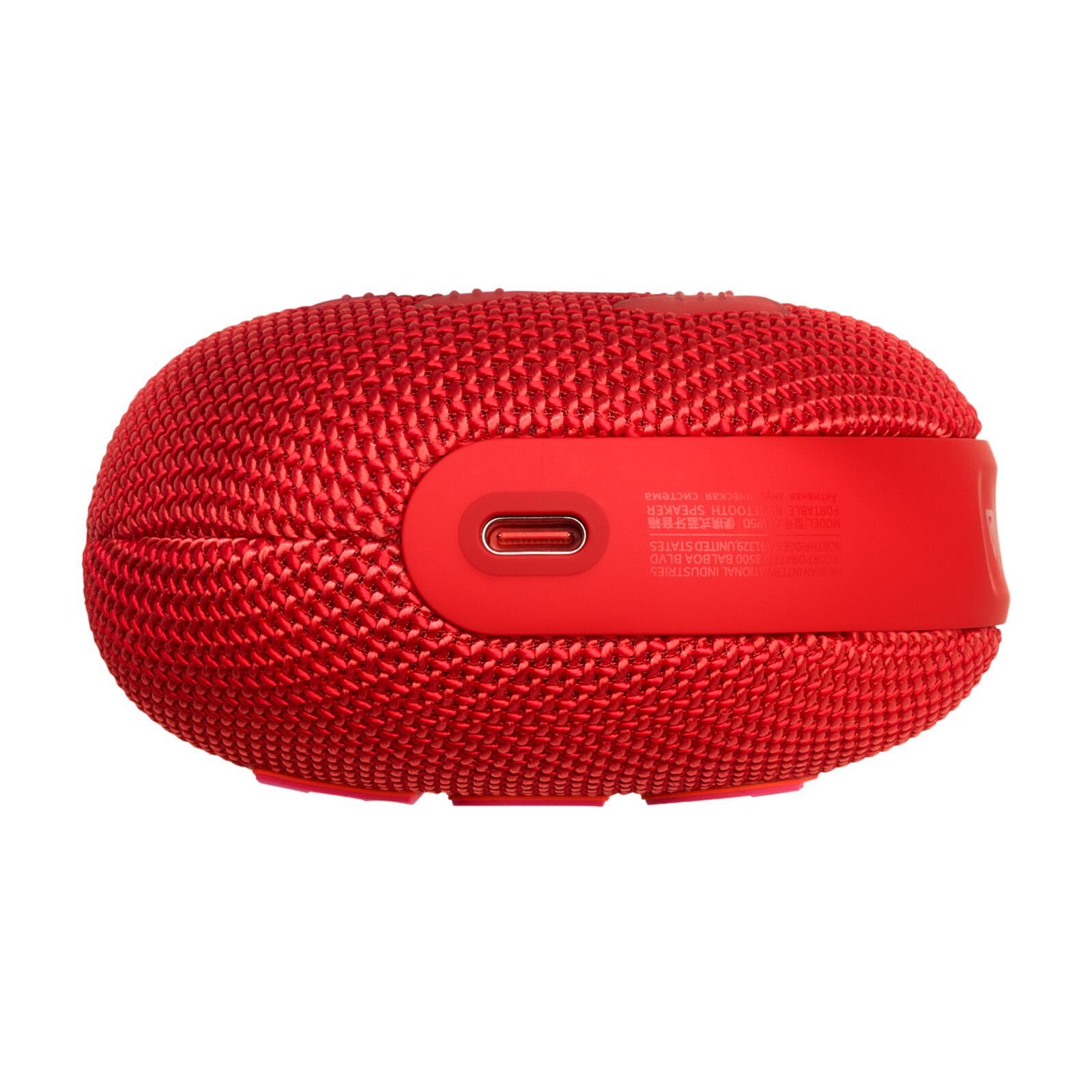 JBL Clip5 Bluetooth Lautsprecher mit Karabinerhaken rot