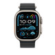 Apple Watch 49mm Oceanarmband schwarz 