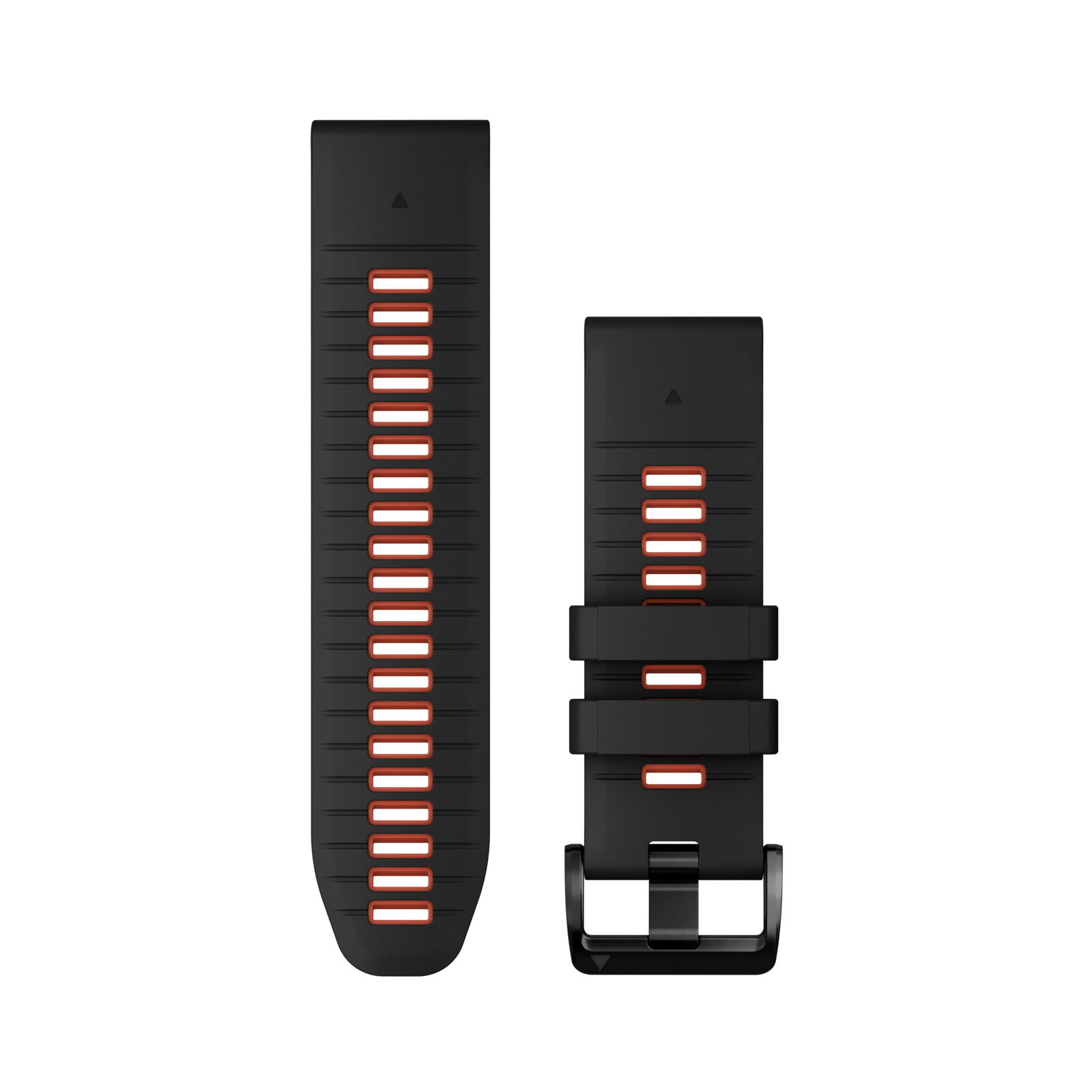 Garmin Quickfit Band 26mm Silikon schwarz/rot