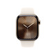 Apple Watch S10 LTE 42mm gold Titanium Case + starlight S/M