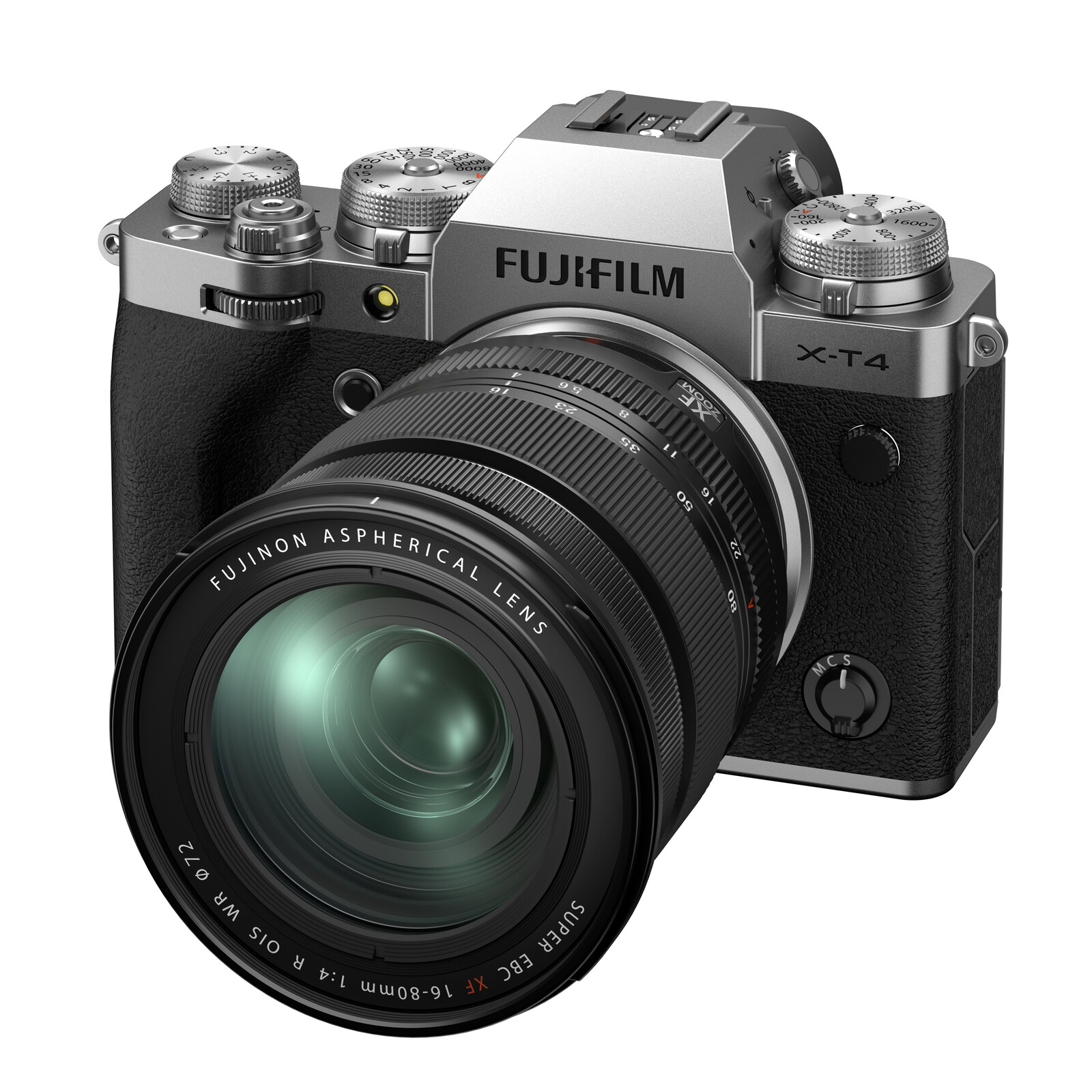 Fujifilm X-T4 silver + XF 16-80/4.0 R OIS WR