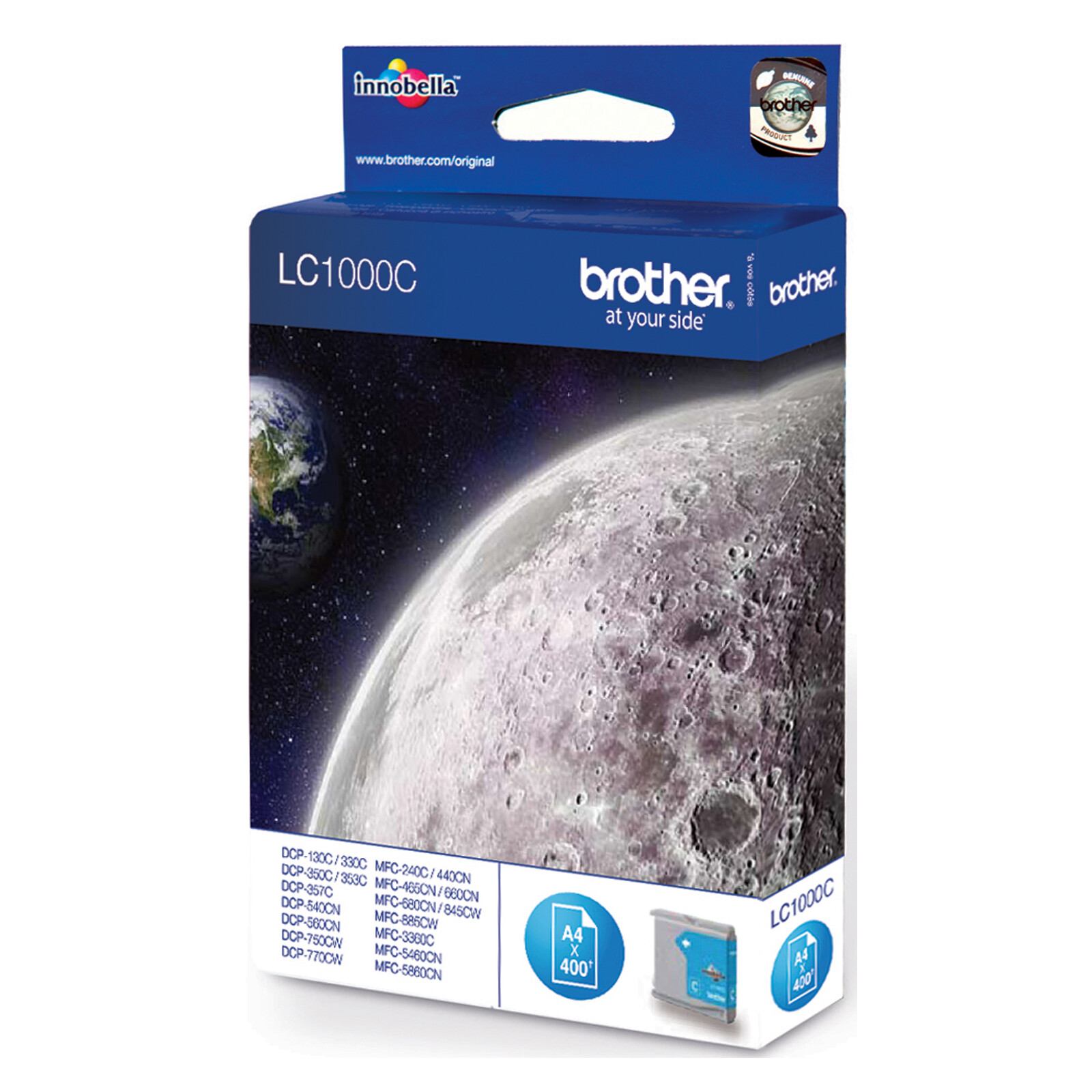 Brother LC-1000C Tinte cyan