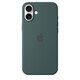  Apple iPhone 16 Plus Silikon Case mit Magsafe lake green 