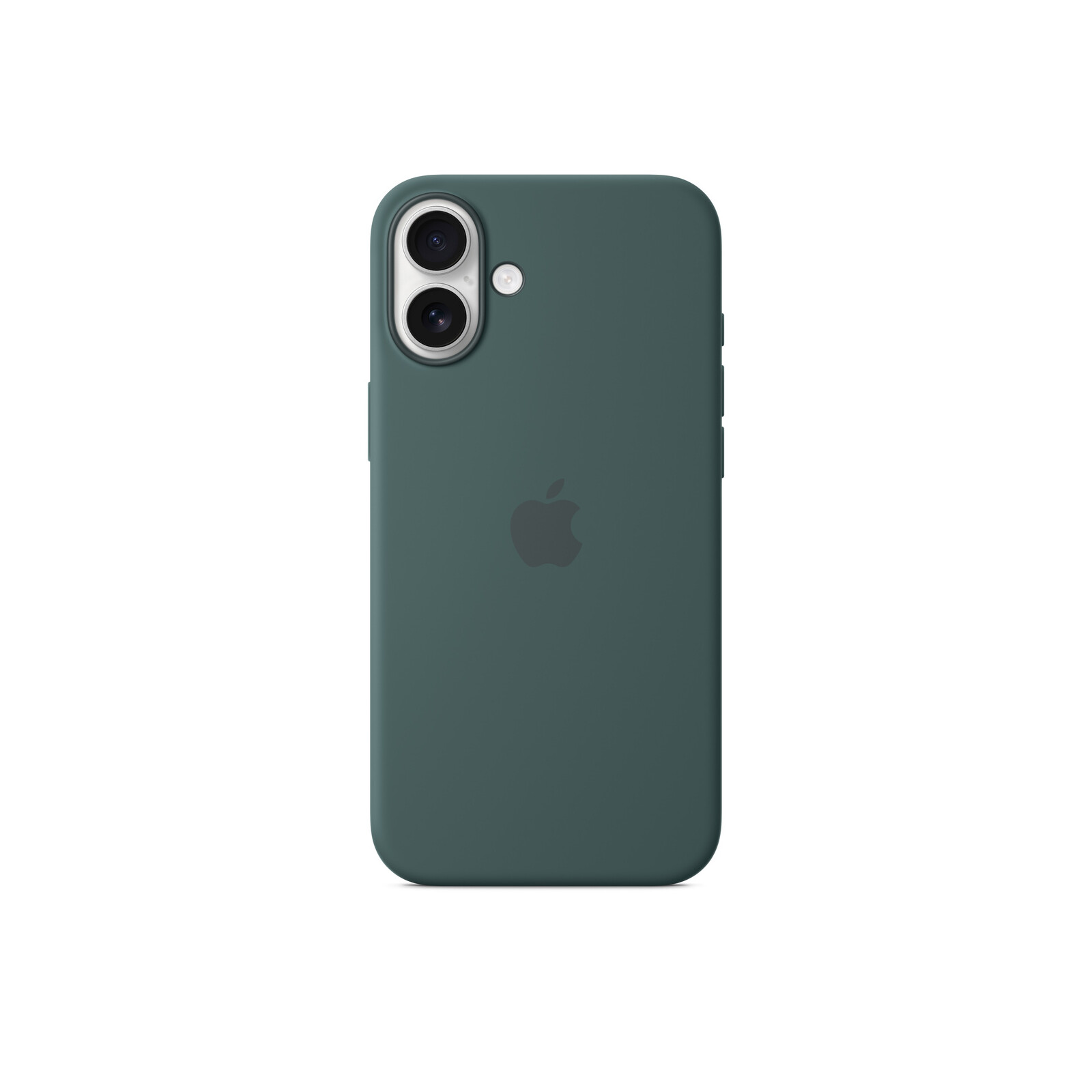  Apple iPhone 16 Plus Silikon Case mit Magsafe lake green 