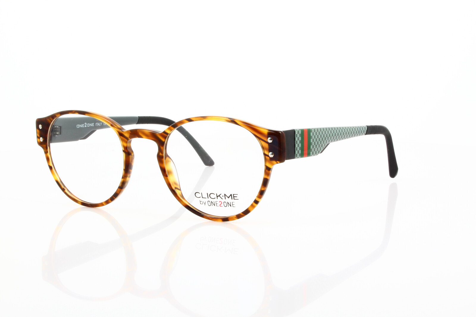 Click Me OTO 398 C1 Damenbrille Herrenbrille Kunststoff Rund